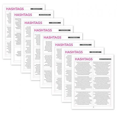 hashtags-collage